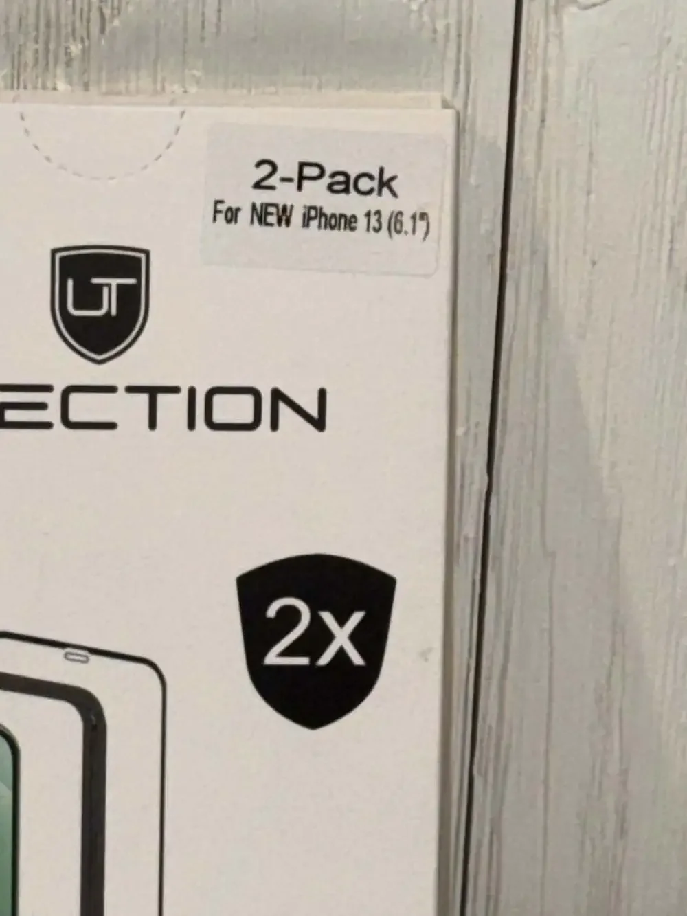UTECTION 2-Pack Tempered Glass Screen Protector for iPhone 13 (6.1 inch)